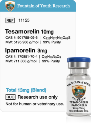 TESAMORELIN IPAMORELIN 10mg/3mg